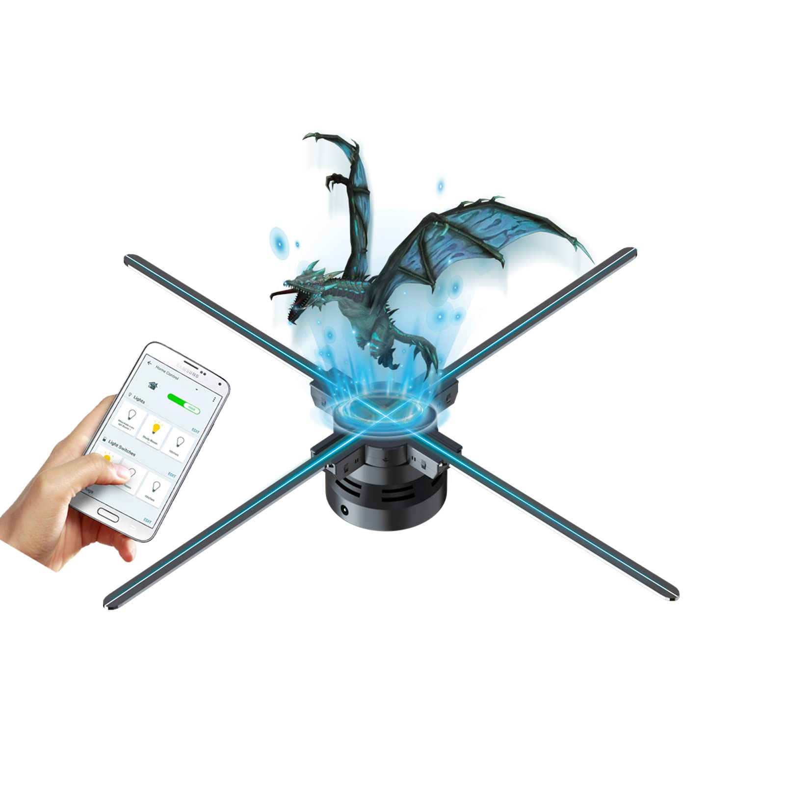 3D Hologram vifte